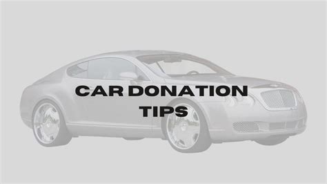 car donation companies.